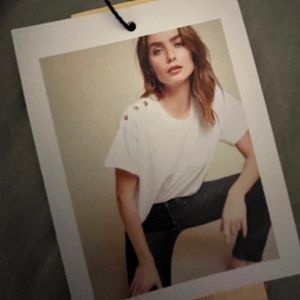 Nation Los Angeles White Tshirt NWT